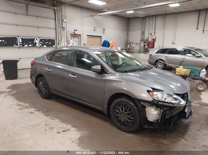 2016 NISSAN SENTRA S - 3N1AB7AP1GY272174