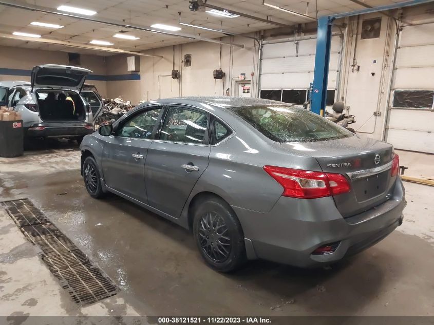 2016 NISSAN SENTRA S - 3N1AB7AP1GY272174