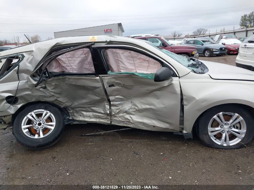 2013 CHEVROLET EQUINOX LS - 2GNALBEK3D6322878