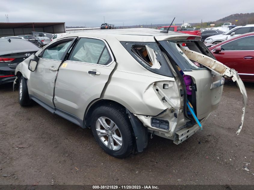 2013 CHEVROLET EQUINOX LS - 2GNALBEK3D6322878