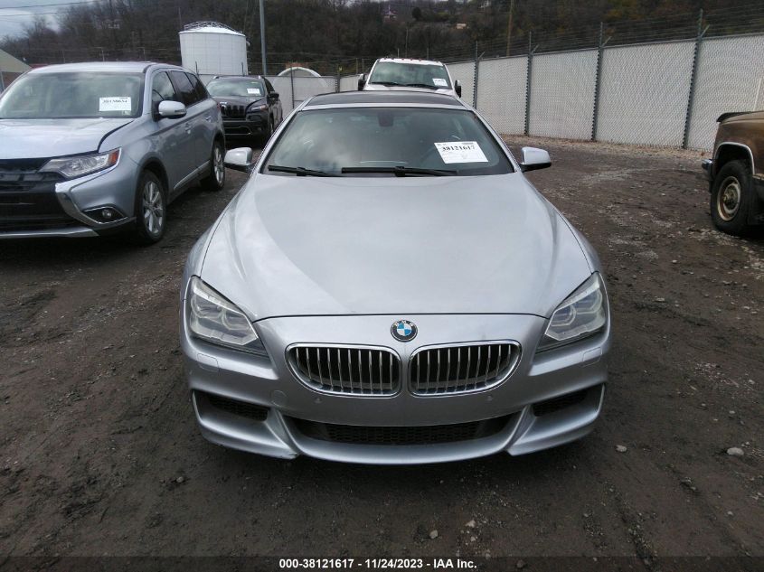 2013 BMW 650I GRAN COUPE 650I - WBA6B2C54DD128471