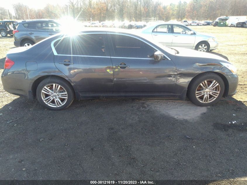 2013 INFINITI G37X JN1CV6AR0DM758341