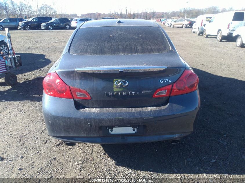 2013 INFINITI G37X JN1CV6AR0DM758341