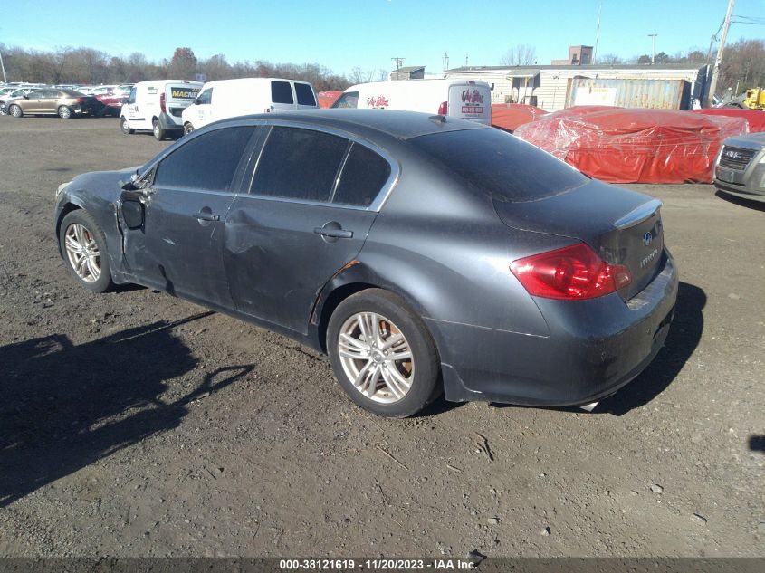 2013 INFINITI G37X JN1CV6AR0DM758341