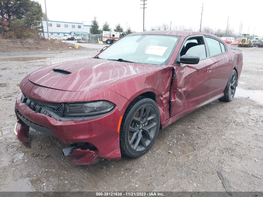 2022 DODGE CHARGER GT RWD - 2C3CDXHG3NH236127