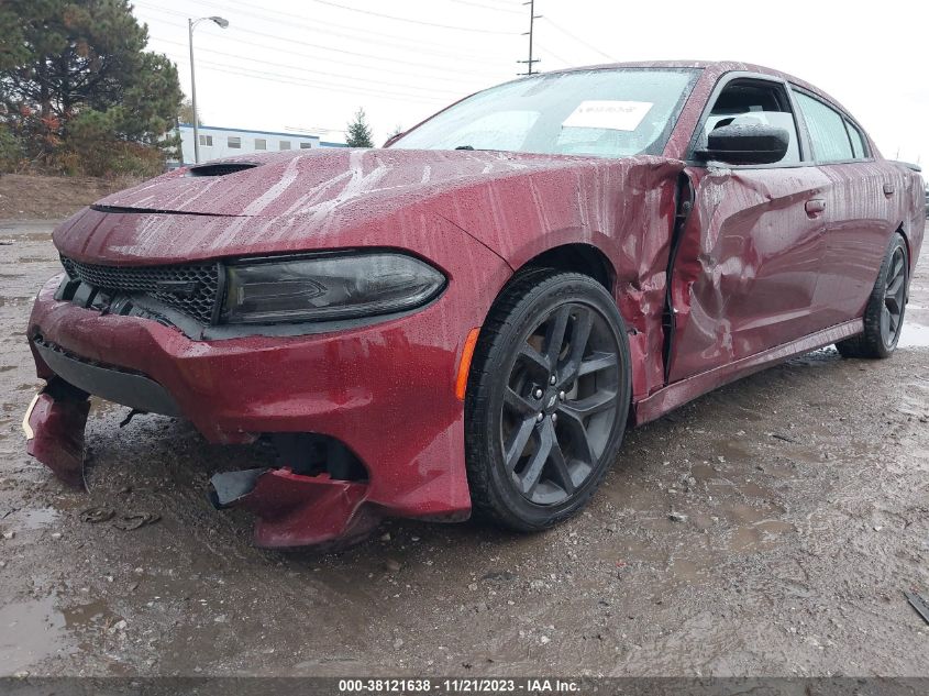 2022 DODGE CHARGER GT RWD - 2C3CDXHG3NH236127