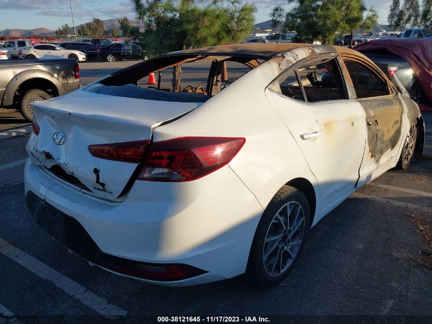 2020 HYUNDAI ELANTRA LIMITED - 5NPD84LF0LH515590