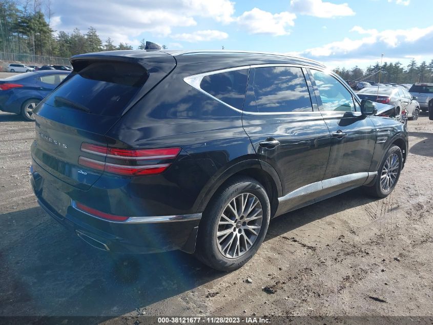 VIN KMUHBDSB1MU048086 2021 GENESIS GV80 2.5T AWD