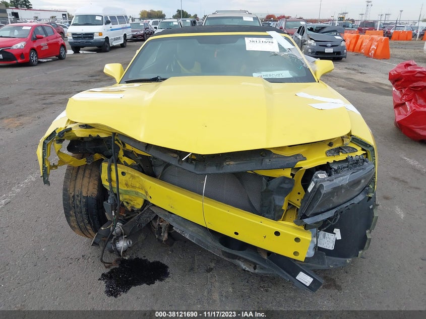 2014 CHEVROLET CAMARO VIN: 2G1FC3D32E9145389