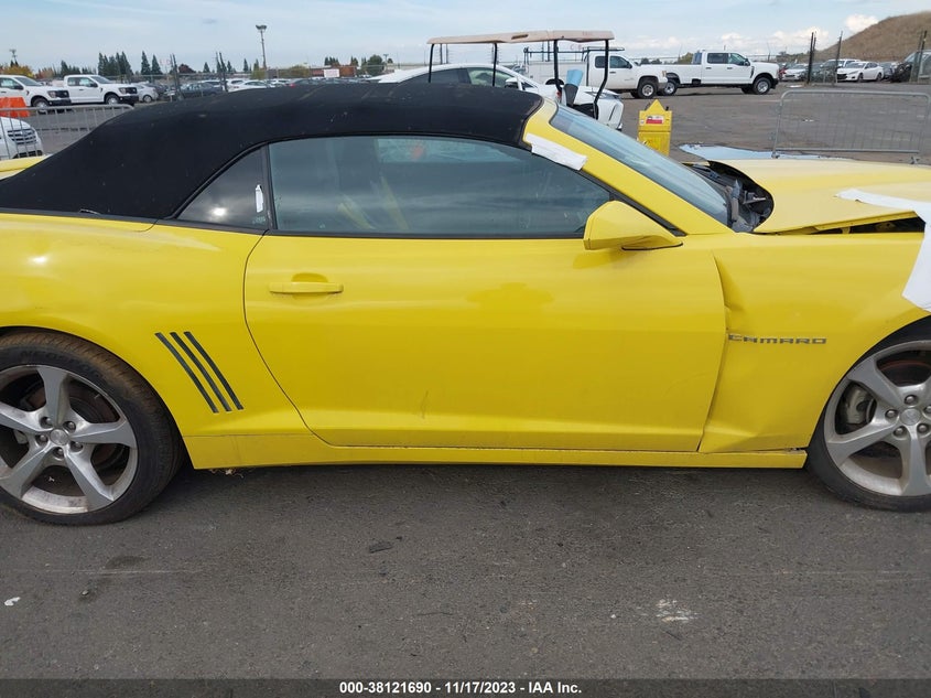 2014 CHEVROLET CAMARO VIN: 2G1FC3D32E9145389