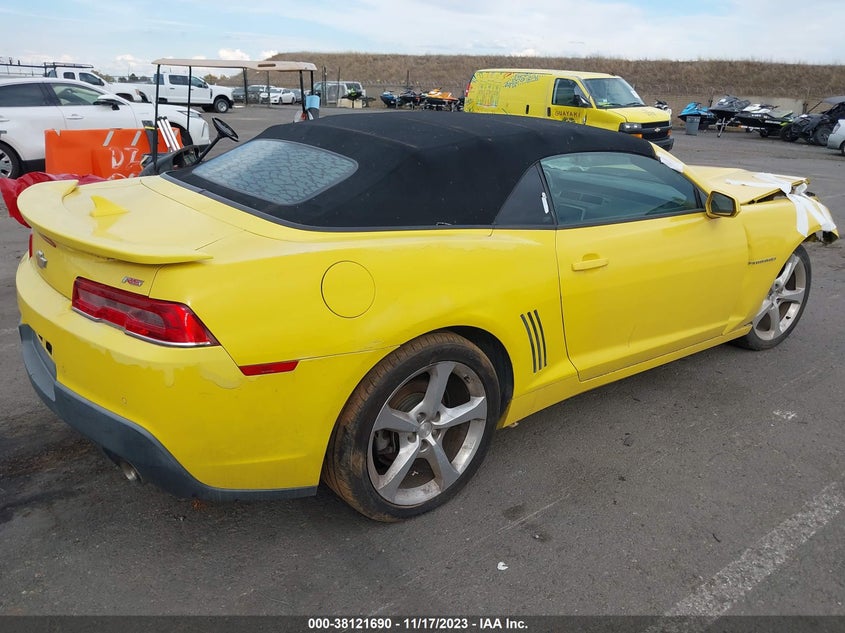 2014 CHEVROLET CAMARO VIN: 2G1FC3D32E9145389