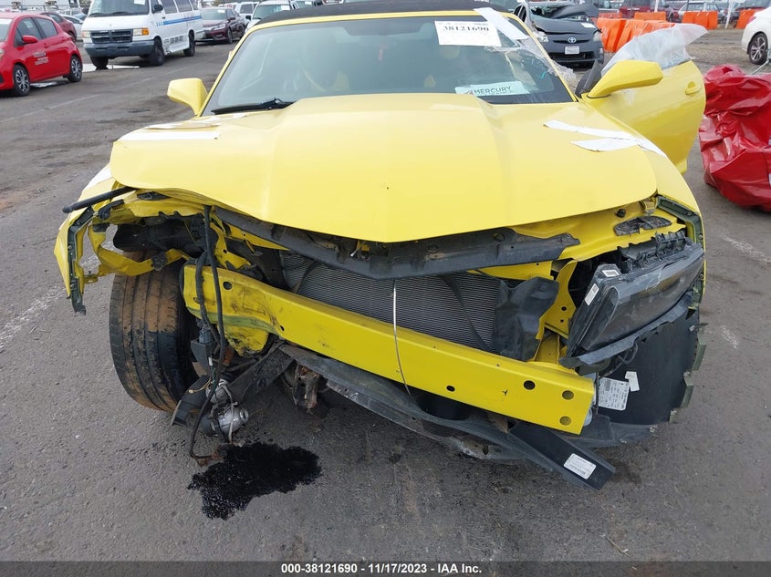 2014 CHEVROLET CAMARO VIN: 2G1FC3D32E9145389