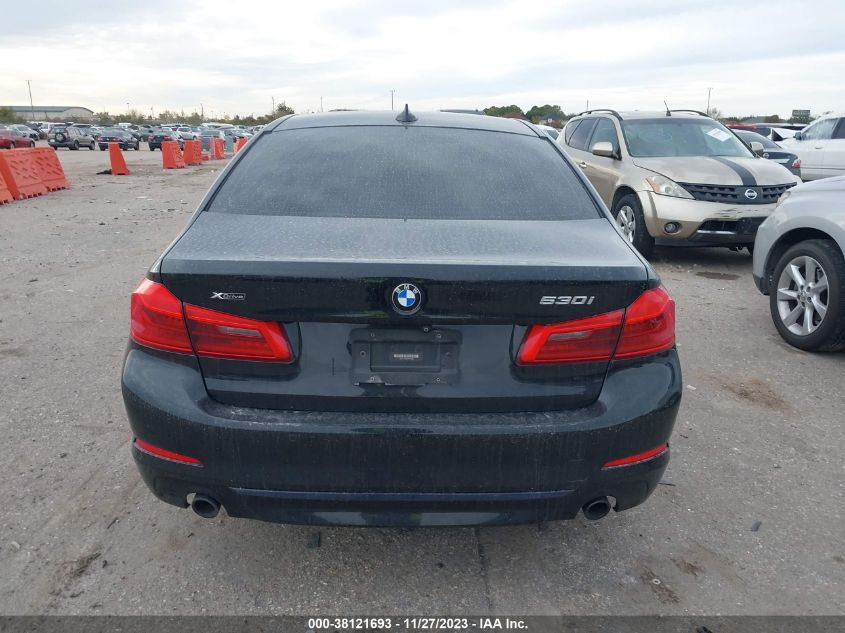 2018 BMW 530I XDRIVE WBAJA7C50JWA72039