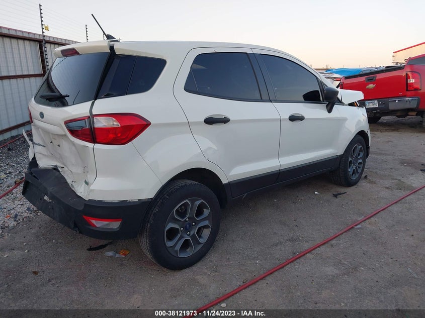 VIN MAJ3S2FE3LC378411 2020 FORD ECOSPORT S