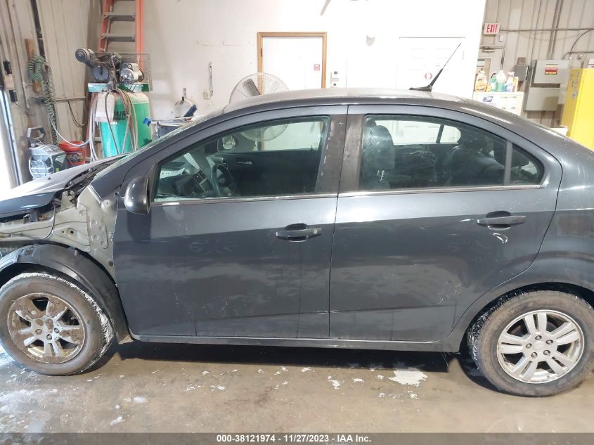 2013 CHEVROLET SONIC LT MANUAL - 1G1JD5SB6D4150691