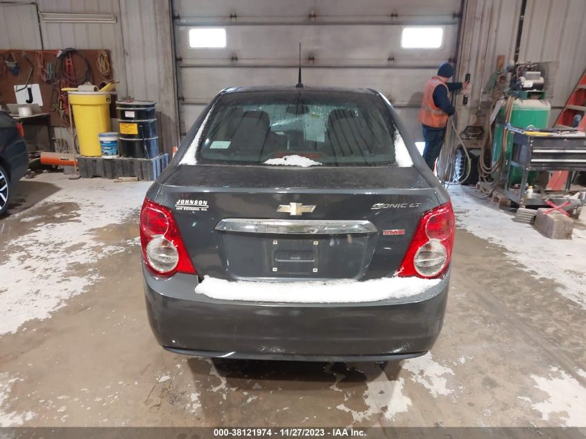 2013 CHEVROLET SONIC LT MANUAL - 1G1JD5SB6D4150691