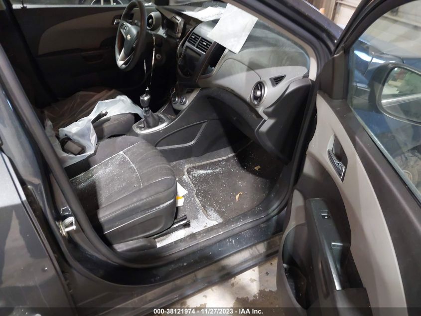 2013 CHEVROLET SONIC LT MANUAL - 1G1JD5SB6D4150691