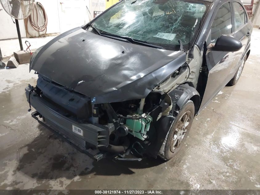 2013 CHEVROLET SONIC LT MANUAL - 1G1JD5SB6D4150691