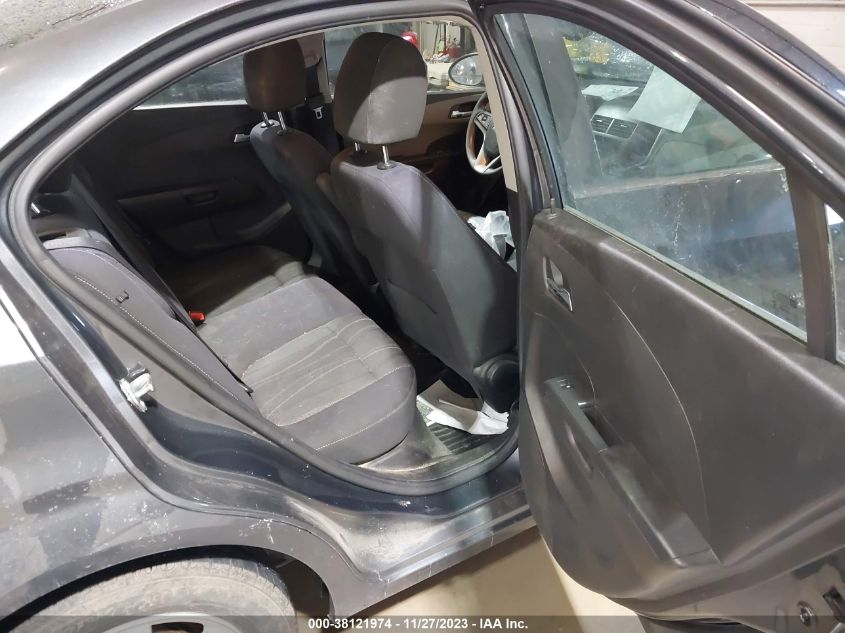 2013 CHEVROLET SONIC LT MANUAL - 1G1JD5SB6D4150691