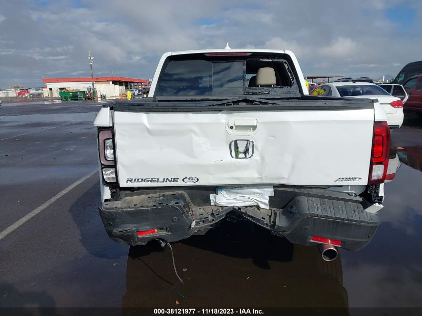 2022 HONDA RIDGELINE RTL-E - 5FPYK3F76NB016237