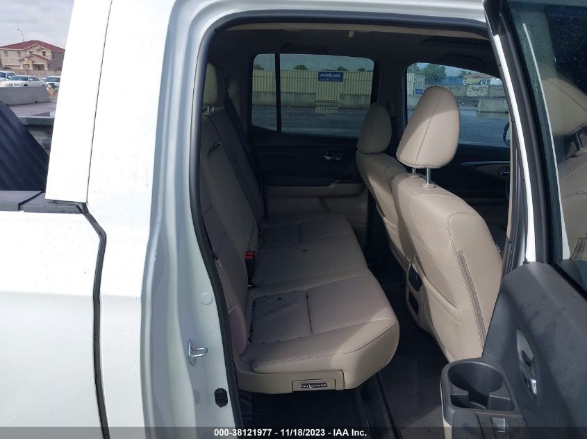 2022 HONDA RIDGELINE RTL-E - 5FPYK3F76NB016237