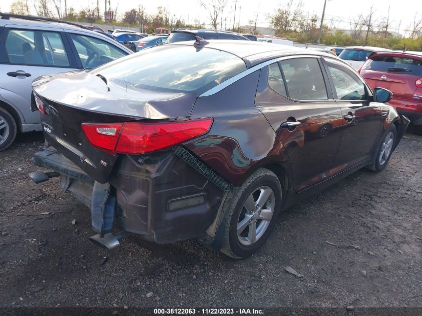 2014 KIA OPTIMA LX - 5XXGM4A74EG309689