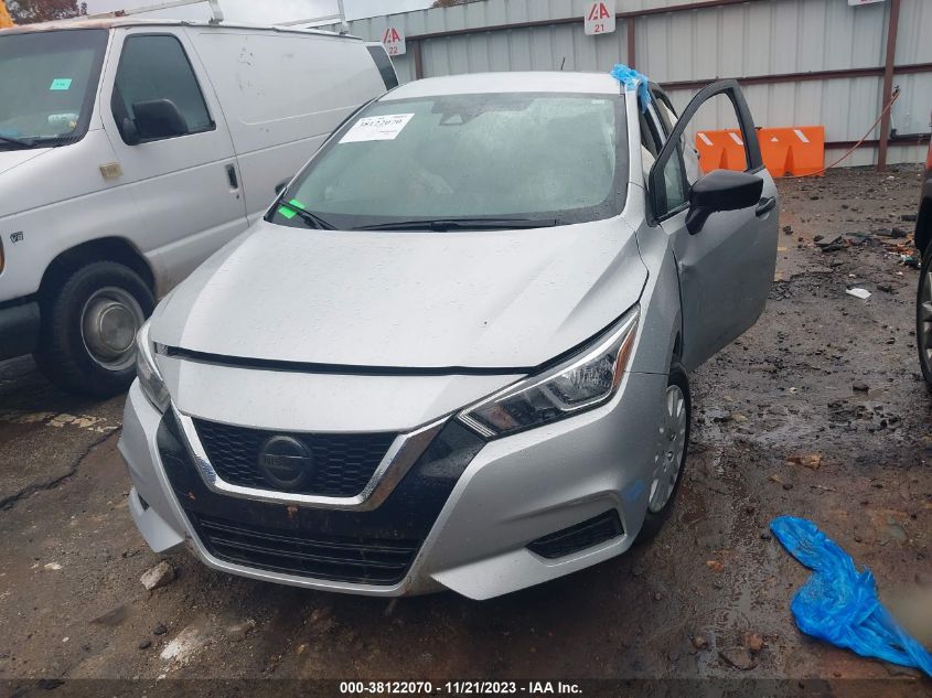 2020 NISSAN VERSA S XTRONIC CVT - 3N1CN8DV7LL910435