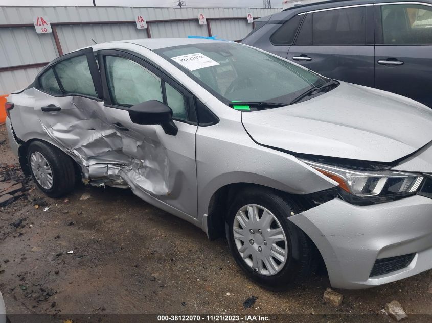 2020 NISSAN VERSA S XTRONIC CVT - 3N1CN8DV7LL910435