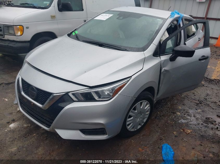 2020 NISSAN VERSA S XTRONIC CVT - 3N1CN8DV7LL910435
