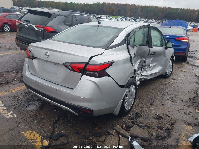 2020 NISSAN VERSA S XTRONIC CVT - 3N1CN8DV7LL910435