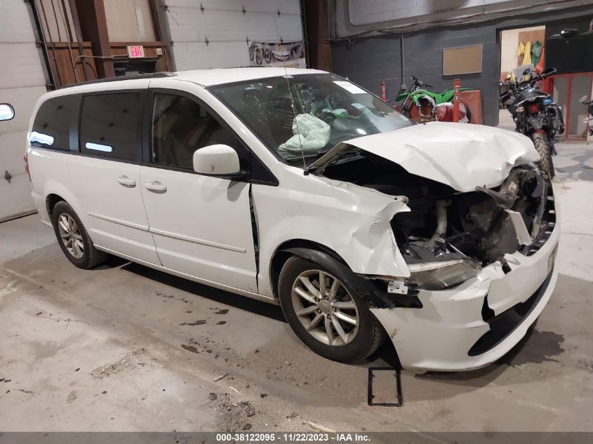 2016 DODGE GRAND CARAVAN SXT - 2C4RDGCG2GR321972
