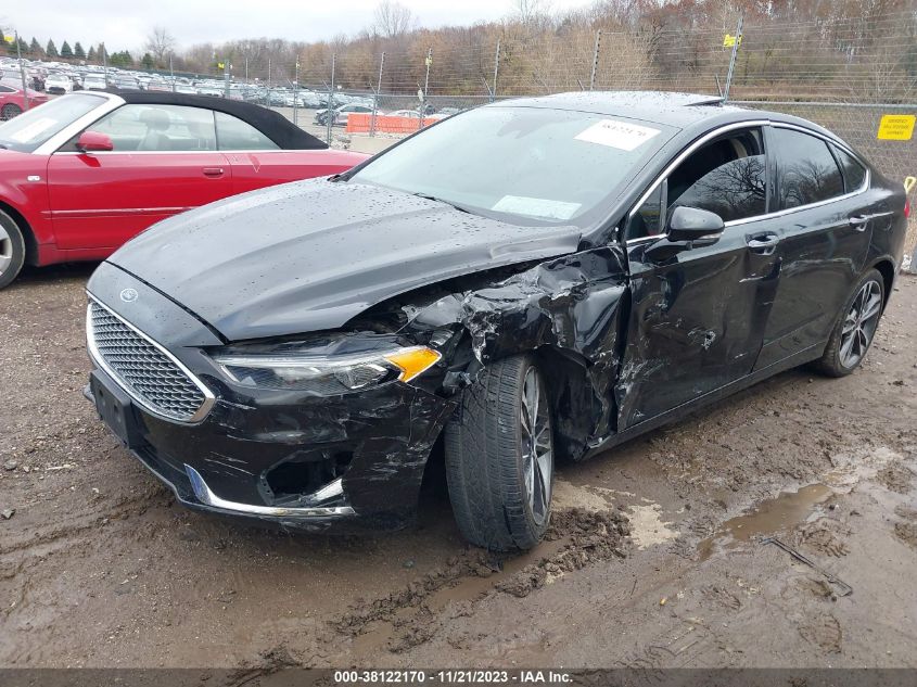 2020 FORD FUSION TITANIUM - 3FA6P0D94LR138133