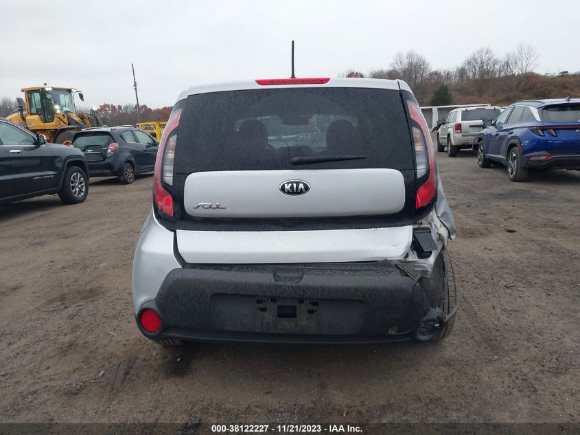 2015 KIA SOUL BASE - KNDJN2A27F7816849