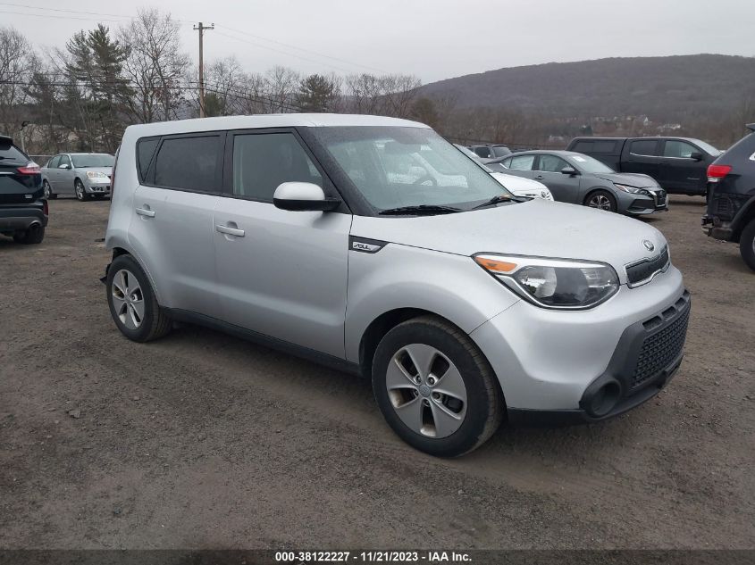 2015 KIA SOUL BASE - KNDJN2A27F7816849