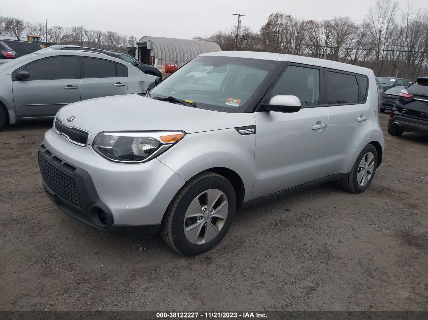 2015 KIA SOUL BASE - KNDJN2A27F7816849