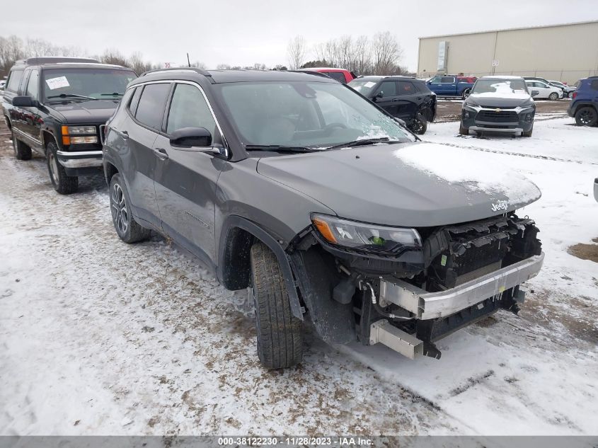 2022 JEEP COMPASS LIMITED 4X4 - 3C4NJDCB5NT102623