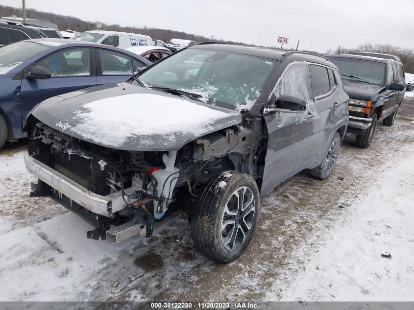 2022 JEEP COMPASS LIMITED 4X4 - 3C4NJDCB5NT102623