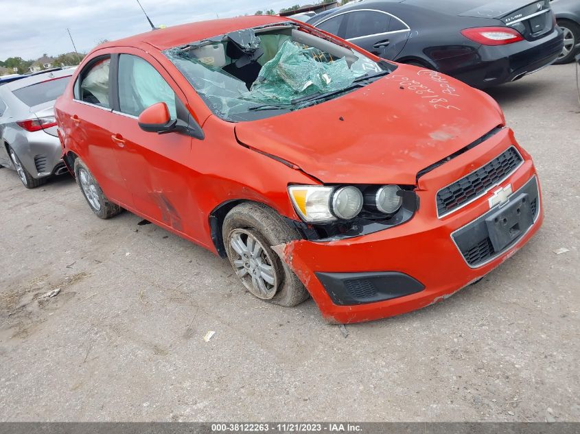 2013 CHEVROLET SONIC LT AUTO - 1G1JC5SH3D4223734