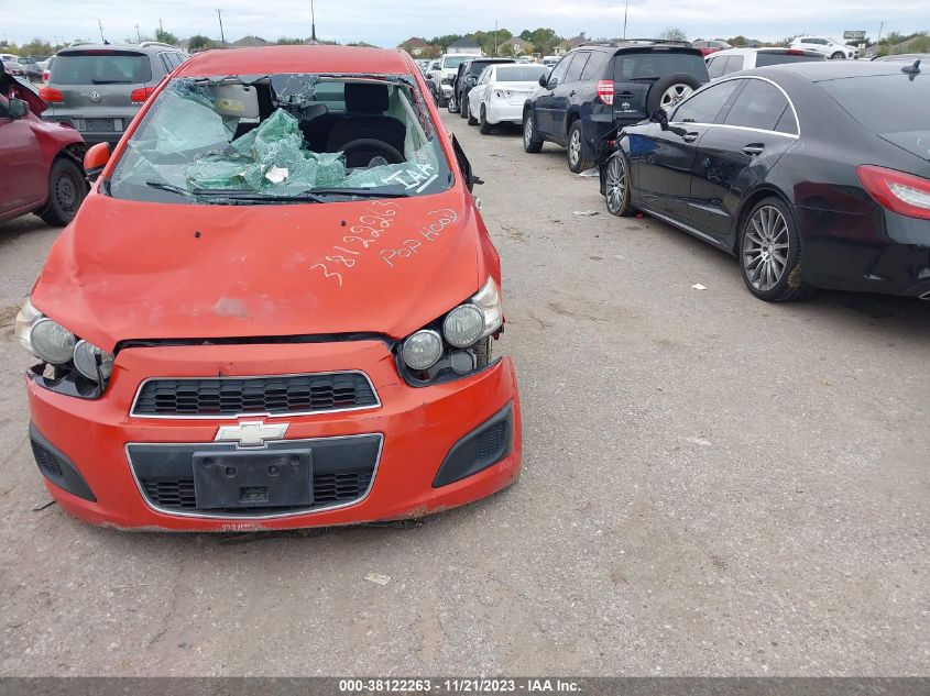 2013 CHEVROLET SONIC LT AUTO - 1G1JC5SH3D4223734