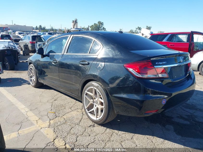 2013 HONDA CIVIC SDN EX 19XFB2F86DE250949