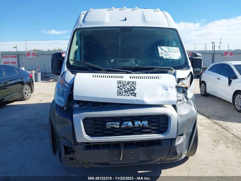 2019 RAM PROMASTER 2500 HIGH ROOF 136" WB 3C6TRVCG1KE522923