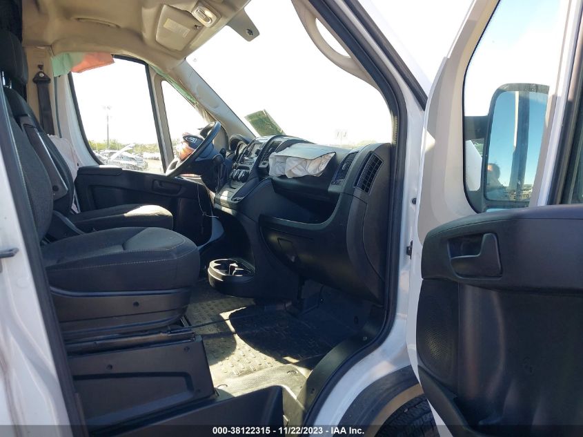 2019 RAM PROMASTER 2500 HIGH ROOF 136" WB 3C6TRVCG1KE522923