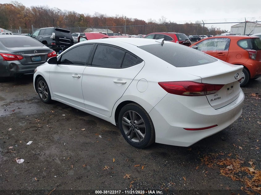 VIN 5NPD84LFXJH261559 2018 HYUNDAI ELANTRA SEL