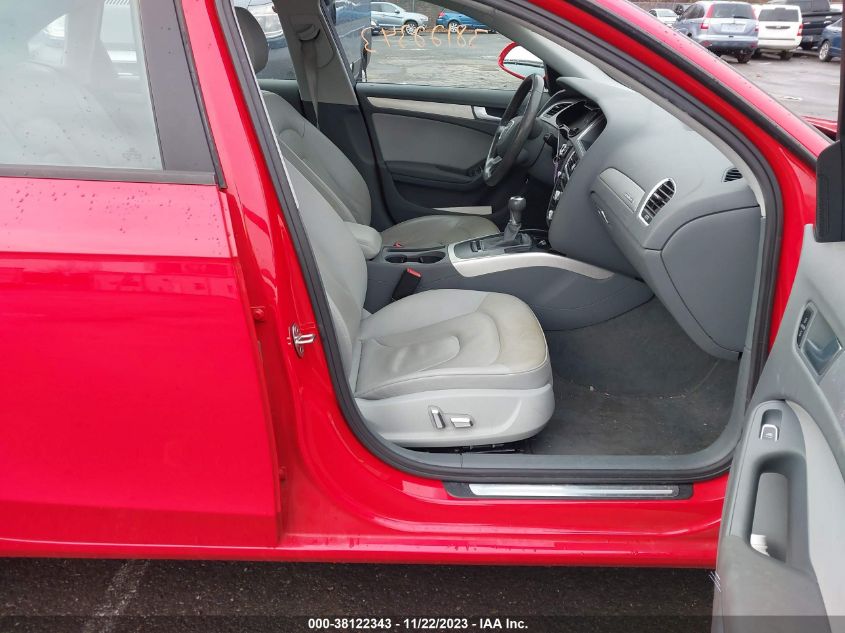 2013 AUDI A4 2.0T PREMIUM - WAUDFAFL2DN041534