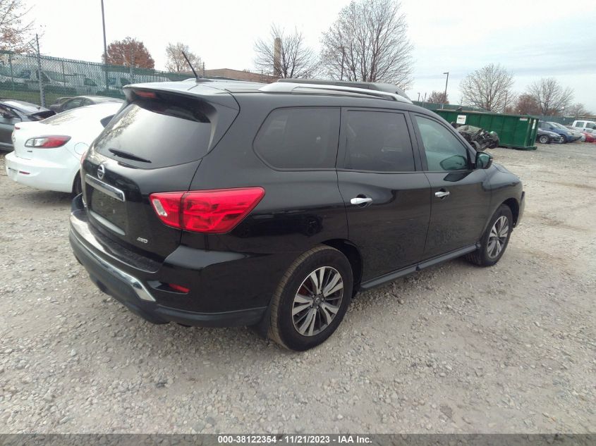 2017 NISSAN PATHFINDER S - 5N1DR2MM5HC902343