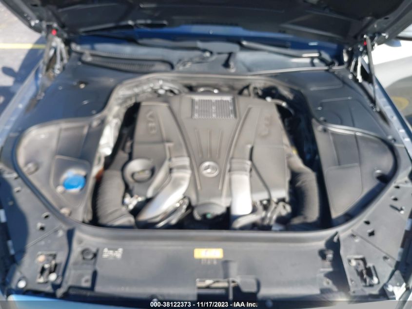 2015 MERCEDES-BENZ S-CLASS S 550 WDDUG8FB9FA100076