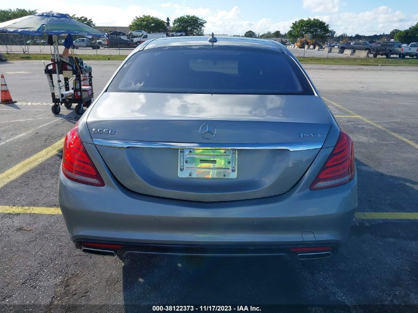 2015 MERCEDES-BENZ S-CLASS S 550 WDDUG8FB9FA100076