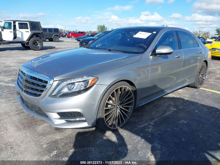 2015 MERCEDES-BENZ S-CLASS S 550 WDDUG8FB9FA100076