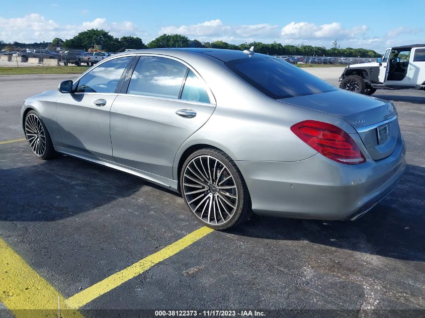 2015 MERCEDES-BENZ S-CLASS S 550 WDDUG8FB9FA100076