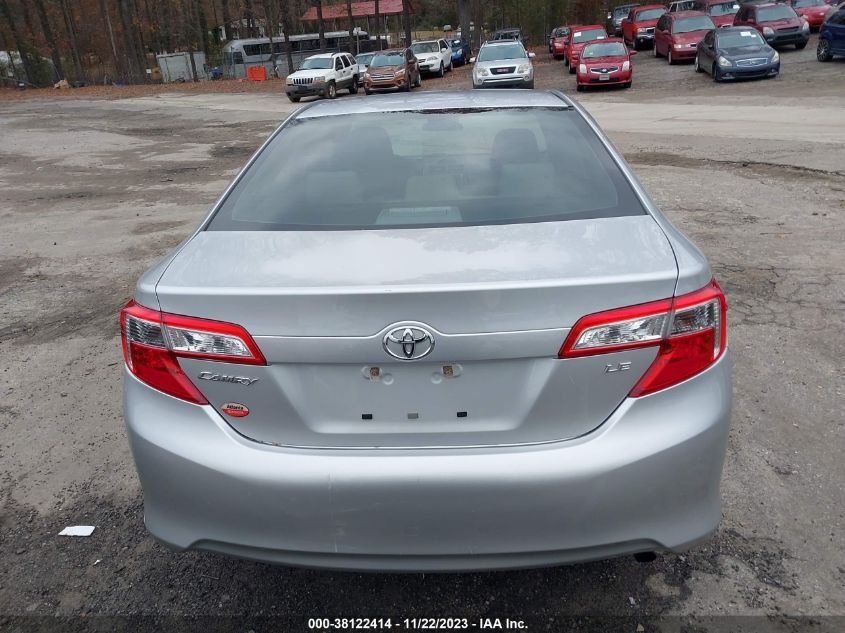 2013 TOYOTA CAMRY LE - 4T1BF1FKXDU661860